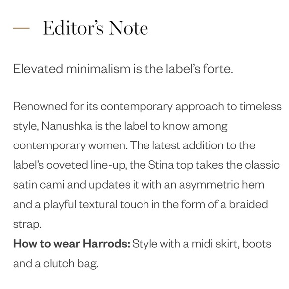 Nanushka Stina Top (Khaki / size S) - Picture 8 of 13